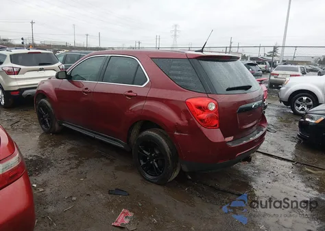 2010 Chevrolet Equinox Ls z USA, uszkodzony, nr VIN 2CNALBEW7A6406933